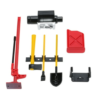 6Pcs 10008 RC Decoration Tool Set Kit RC Accessories for 1:10 RC Crawler