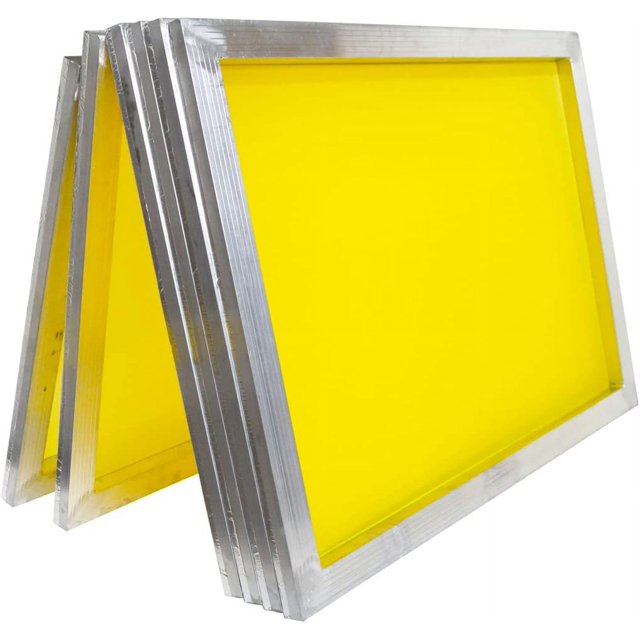 6Pcs 230 Mesh (100T) 8x14inch Silk Screen Printing Frame PreStretched