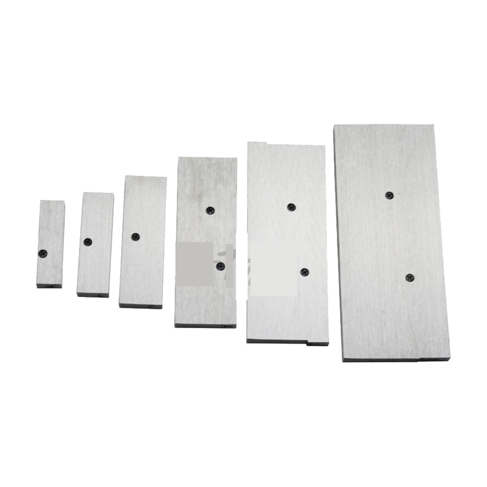 6Pcs 3/8 To 2-1/4 Inch Adjustable Parallel Block Set, Precision Steel ...