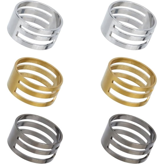 6Pcs 3 Styles Jump Ring Opener Tool - Brass Mixed Colors - DIY Jewelry Making Accessories for making