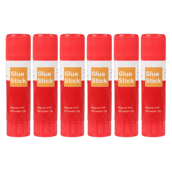 6Pcs 3D Printer PVP Glues Adhesive For 3D Printer Hot Bed Print Filament ABS PETG Easy Clean Glues