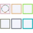 thumbnail image 1 of 6Pcs 6 Colors Square Floating Frame Display Holder Stands Transparent Frame Display Case Holder 3D Display Case for Medallion Antique Coins Chip Jewelry Pin Colorful, 1 of 5