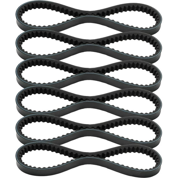 6Pcs 669 18 30 CVT Drive Belt, Replacement for Roketa Taotao Vespa GY6 49CC 50CC 139QMB 1P39QMB 4 Strok ATV Scooter Kart