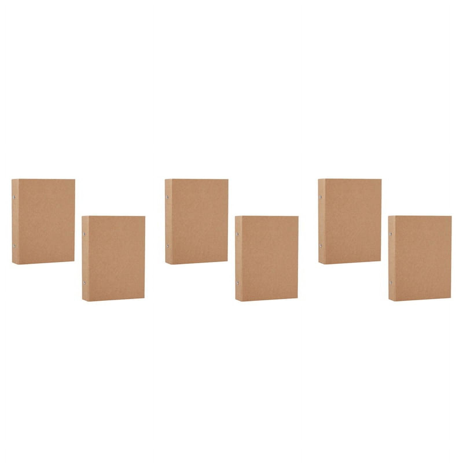 Landré A5 Squared Ring Binder Inserts - 50 Sheets, 70gsm Paper, Round Corners, 6-Hole Punched, Pack Of 10