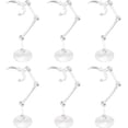 thumbnail image 1 of 6Pcs Action Figure Stand Round Display Holder Base Clear Doll Model Support Stand Miniature Bases Doll Model Support Stand Compatible with HG RG SD SHF Gundam Action Figures or Effects, 1 of 9