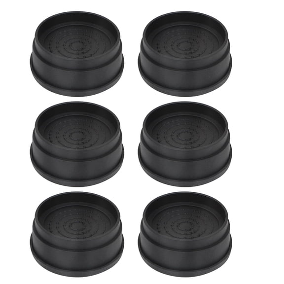 6Pcs Adjustable Bed Furniture Risers With Rubber Pad for Couch Desk Sofa Table