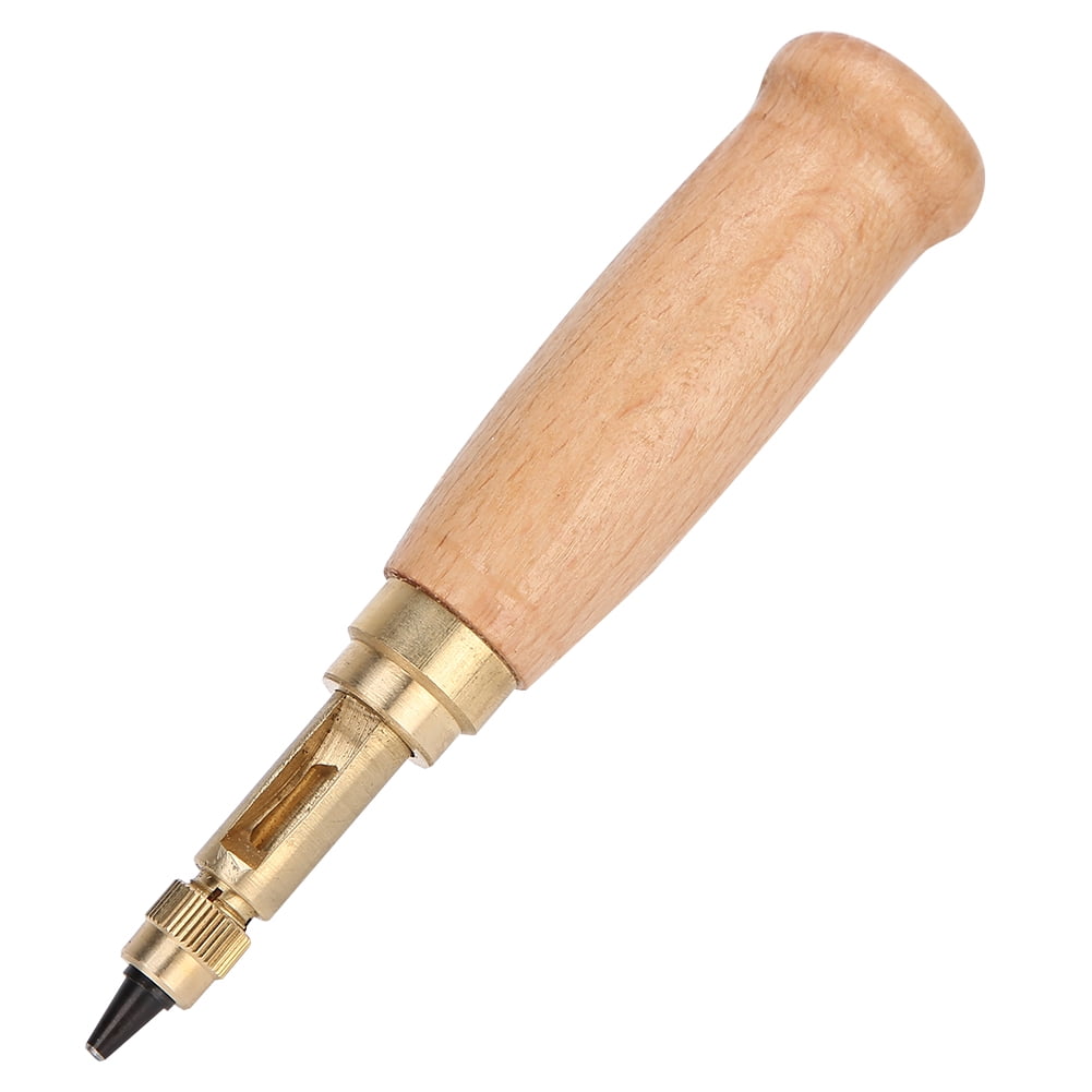 6Pcs Adjustable Japanese Screw Hole Punch Bookbinding Tool Paper Punch Craft Punches for Leather