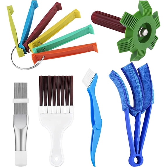 6-in-1 Air Conditioner Fin Cleaner Set,Ac Fin Cob Condenser Fin