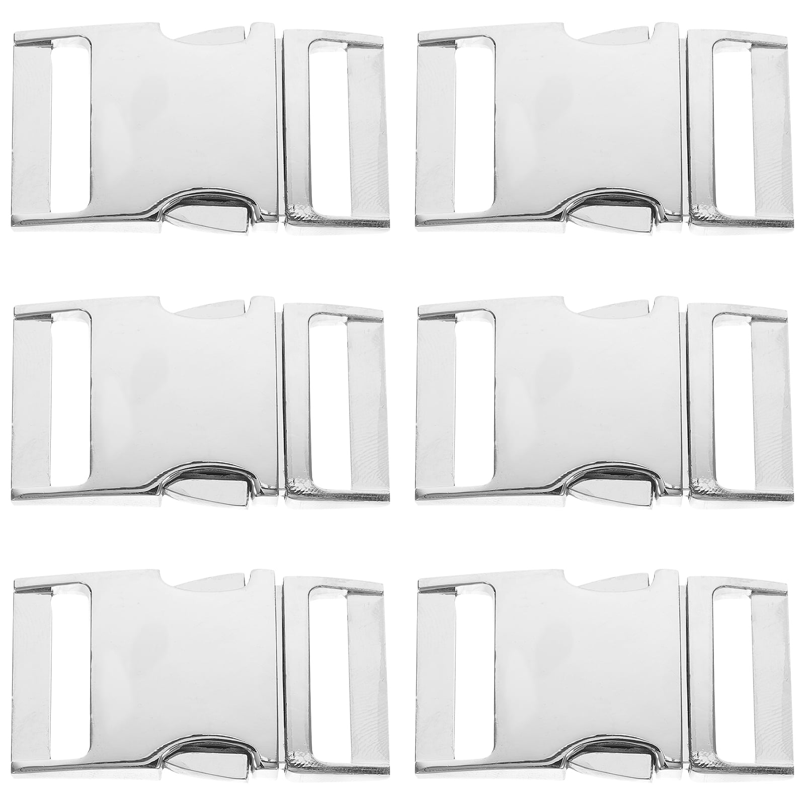 6Pcs Alloy Side Release Buckles Backpack Buckle Clips Backpack Buckle