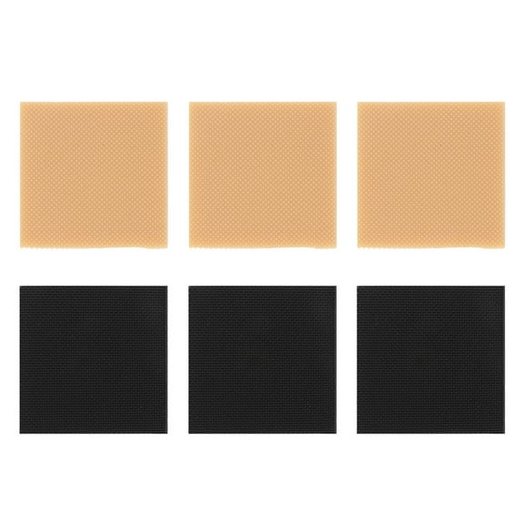 CIMAXIC 6Pcs Wear-Resistant Shoe Sole Protectors Assorted Colors for High-Heel Shoe Supplies