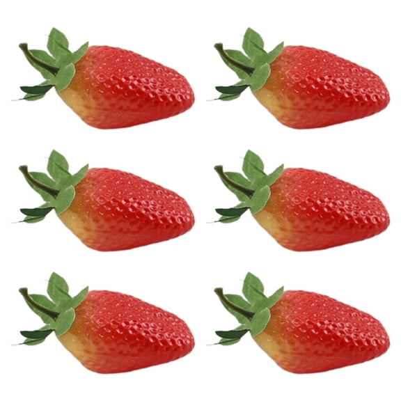 6Pcs Artificial Fruit Fake Fruit, Simulation Fruit Photography Props for Kitchen Parties Decorations, 24 Kind of Fruit