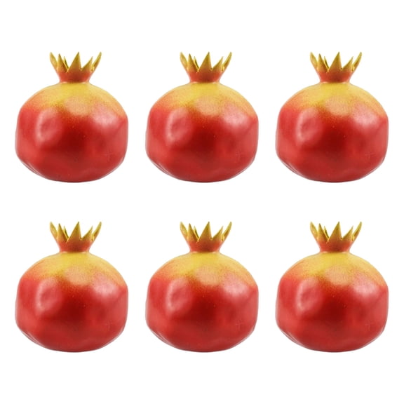 6Pcs Artificial Fruit Photography Props for Party Decorations, 24 Kind of Fruit Realistic Simulation Fruit