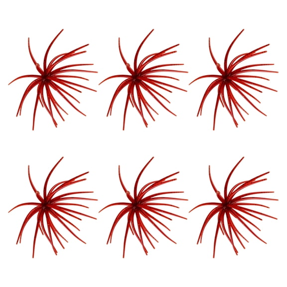 6Pcs Artificial Sea Urchin Lure Soft Floating Swimbait Artificial Baits For most Beginner And Professional Anglers