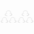 thumbnail image 1 of 6Pcs Autoclavable Dental Teeth Whitening Lip & Cheek Retractor Dentist Mouth Opener Repeat Use, S, 1 of 8