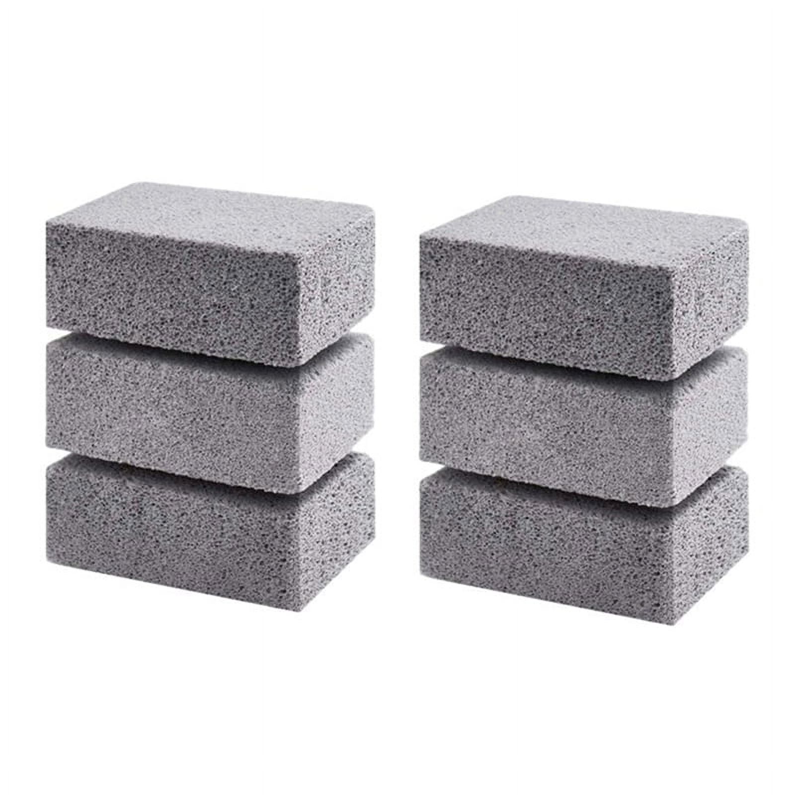 6Pcs BBQ Grill Clean Brick Block Barbecue Cleaning Stone BBQ Racks Stains Grease Cleaner Gadgets
