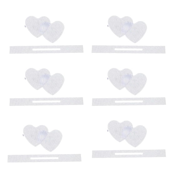 6Pcs Bag Making Tool Wear-Resistant Portable Easy to Use Bag Making Frame Template Handmade DIY for A