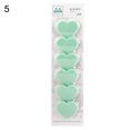 thumbnail image 1 of 6Pcs Bear Bowknot Shape Kids Nappy Cloth Bib Safety Locking Pins Clip Holder, 1 of 8