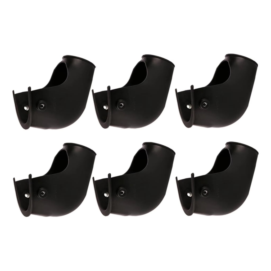 6Pcs Billiards Pool Rubber Drop Pockets Billiard Baskets Pool Table Bag ...