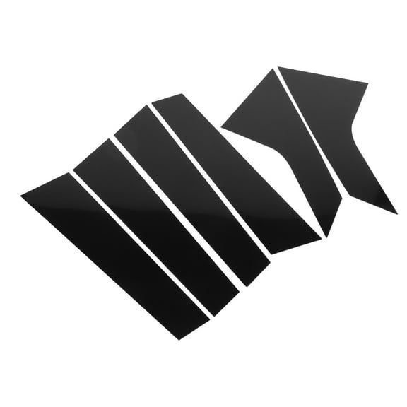 6Pcs Black Windshield B Pillar Trim Exterior Garnish Front Rear Left Right for Hyundai Elantra 2021-2023