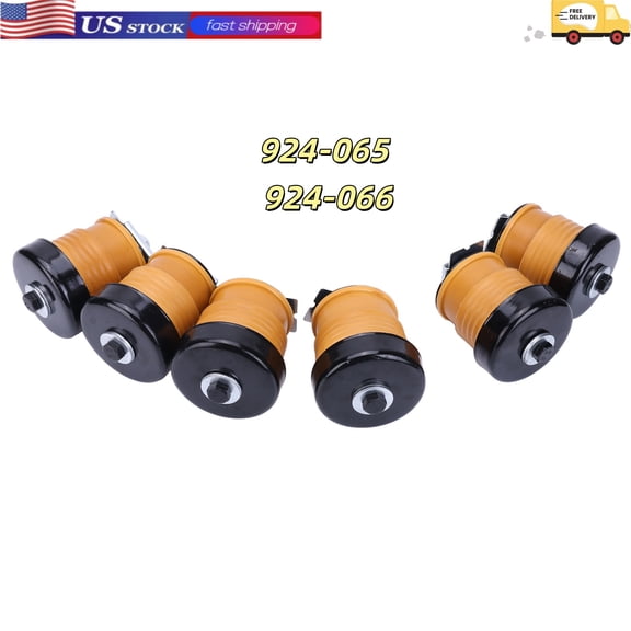 6Pcs Body Mount Bushings Compatible for Ford F250 F350 F450 F550 Super Duty 2008-2016 Replace 924-065 924-066
