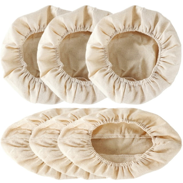 6Pcs Bread Proofing Basket Liner Cloth Cover Baking Dough