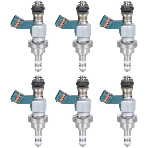 6Pcs CCIYU 7 Holes Fuel Injector Kits fit for for 2006 Lexus GS300,for 2006 Lexus IS250,for 2007 Lexus IS250,for 2008 Lexus IS250,for 2009 Lexus IS250, 23250-31020