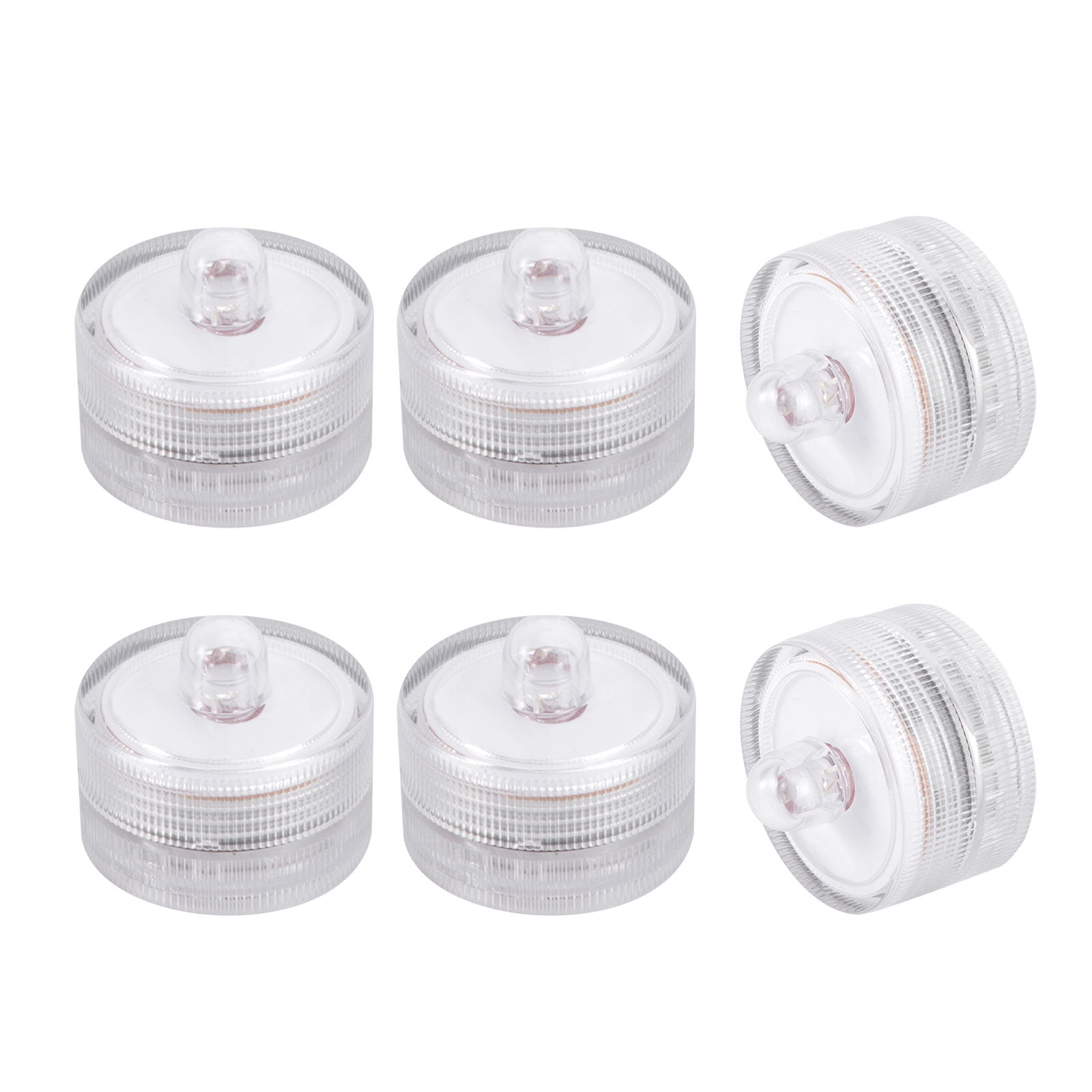 6Pcs Candle Lights LED Candle Lights Decorative Lamp Party Candle Lamp (Green)