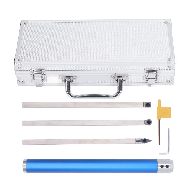 6Pcs Carbide Tipped Wood Lathe Turning Tools Set Incisive Easy to Use