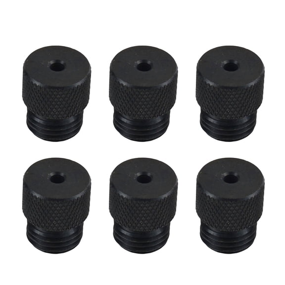 6Pcs Carbon Steel Drill Guide Bushings For 2mm To 10mm Screw Hole Positioning In Woodworking And Metalworking