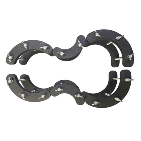6Pcs Cello Repair Tool, Top and Back Gluing Clamp, Professional for 4/4 Full Size Repairing Cello Glueing Clamp Luthier Tool for Viola Cello