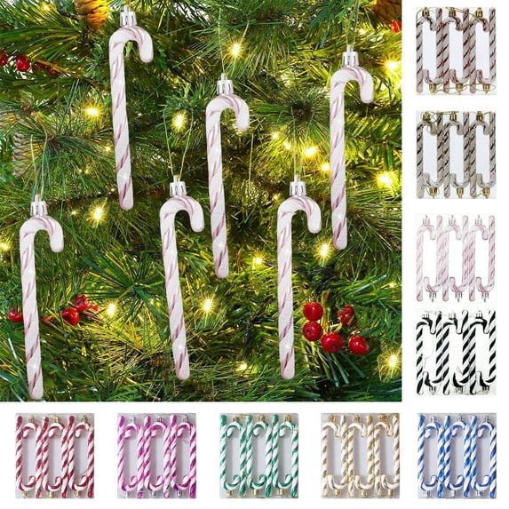 Christmas Ball Ornaments Xmas Tree Decorations Red Finial Ornaments Shatterproof Hanging Decoration Plastic Christmas Tree Ornament Ball Hanging Xmas Decor 6pcs