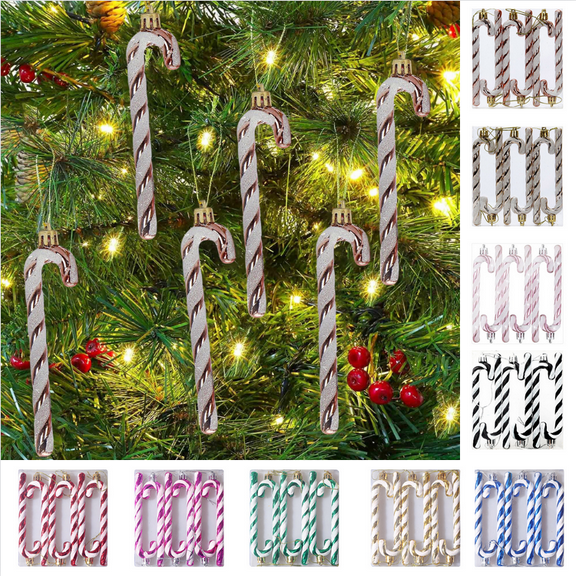 Ball Ornaments Set, 6Pcs Christmas Ball Ornaments Xmas Tree Decorations Red Finial Shatterproof Hanging Decoration Plastic Christmas Tree Ornament Ball Hanging Xmas Decor