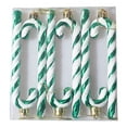 thumbnail image 1 of 6Pcs Christmas Candy Cane Ornaments for Christmas Tree Decorations,5.5Inch Assorted Color Hanging Glitter Ornament with Golden Rope for Xmas New Year Holiday Festival Home Party Decor, 1 of 9
