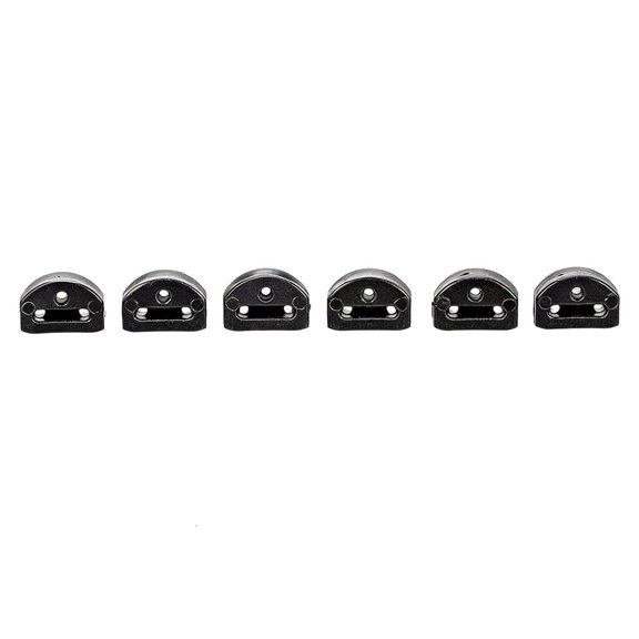 6Pcs Classical Guitar String Retainer Guitars String Ties Bridge Beads Rollers Strings Trees for Folk Guitar