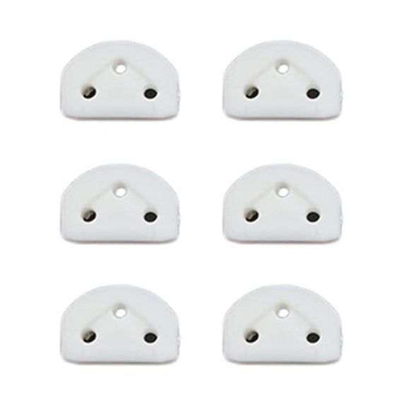 6Pcs Classical Guitar String Retainer Rollers String Trees Guitar String Ties Bridge Beads for Acoustic Guitar Part