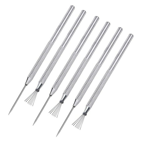 6Pcs Clay Sculpting Ceramic Detail Tools Wire Texture Tools
