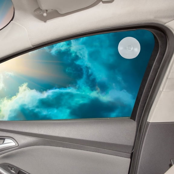 6Pcs Clear Plastic Suction Cups for Windshield Sunshade Durable and Easy to Remove
