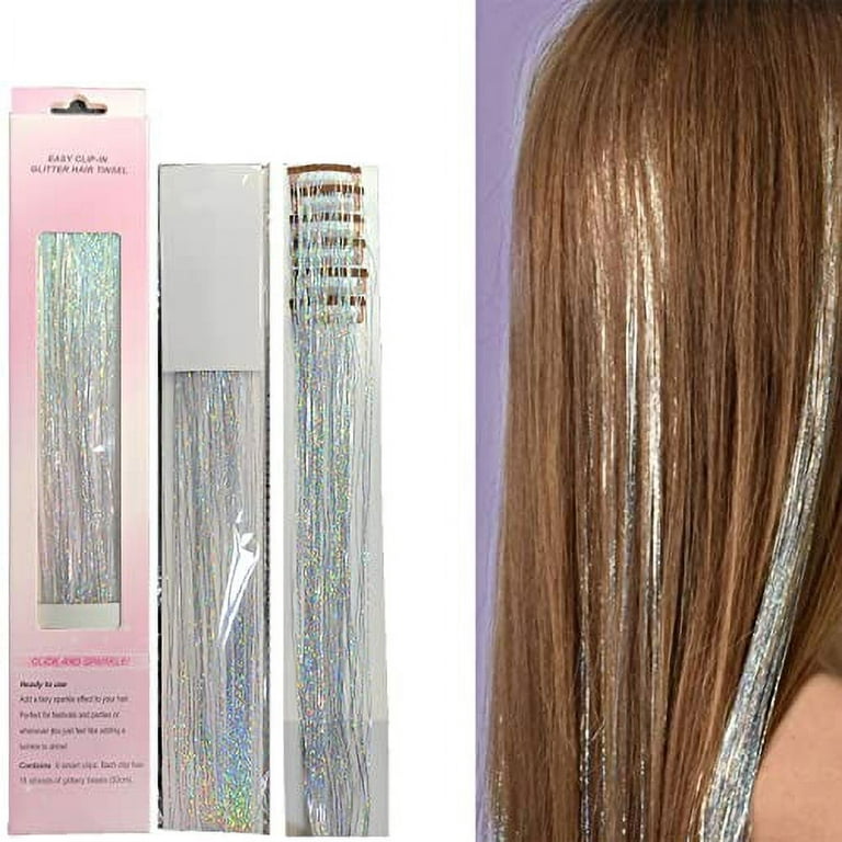  Hair Tinsel Kit, Fairy Tinsel Hair Extensions With