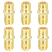 6Pcs Coaxial Cable Connectors F-type Female to Female Coax Cable Extender Adapter for TV Cable