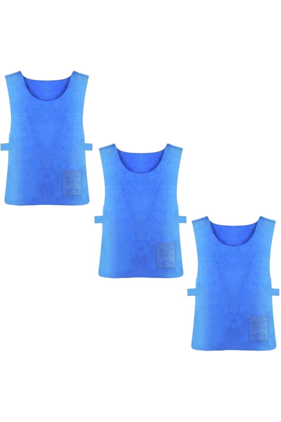 6Pcs Cooling Vest ,Adjustable Ice Vest for Men Women Hot Weather Working Running Fishing Cycling