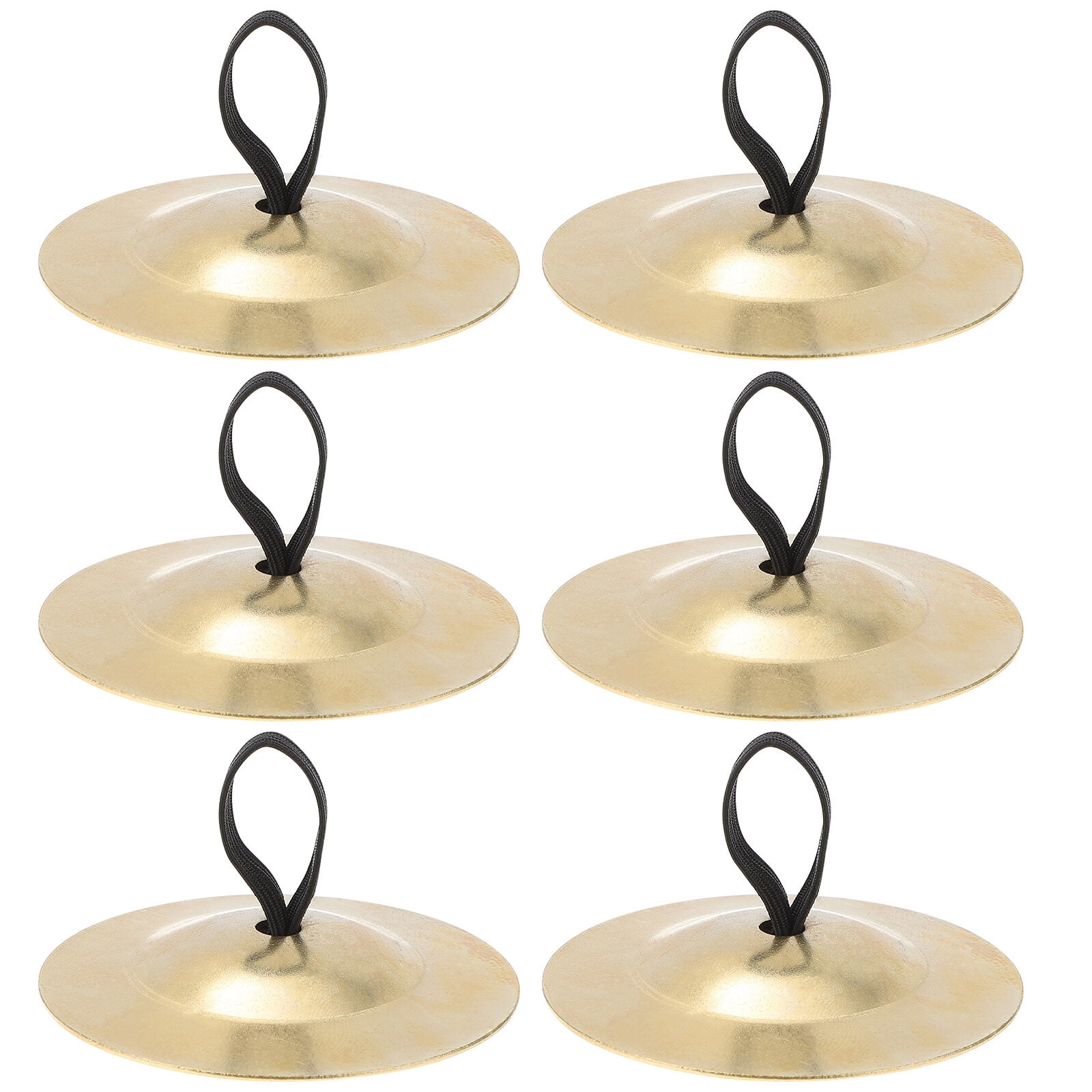 6Pcs Copper Finger Cymbals Belly Dancing Zills for Kids