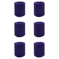 thumbnail image 1 of 6Pcs Cotton Sports Wristbands, Hand Protection Sweatbands for Athletic Workout, Breathable Moisture Wicking Bands, Ideal for Exercise, Purple, 1 of 4
