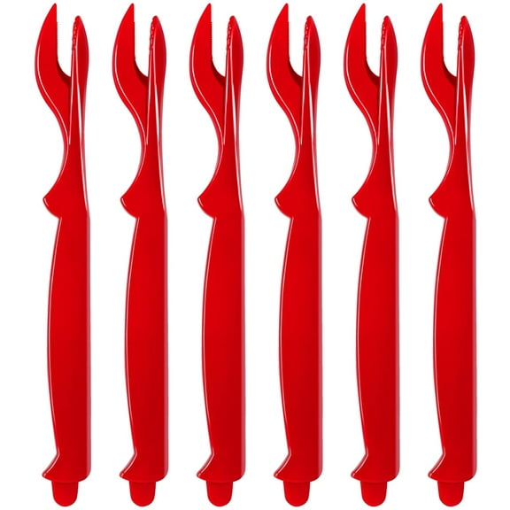 6Pcs Crab Legs Crackers - Crackers Picks Tools Set for Lobster, Crab, Crawfish, Prawns, Shrimp, Easy Opener Shellfish picks knife, Seafood Tools