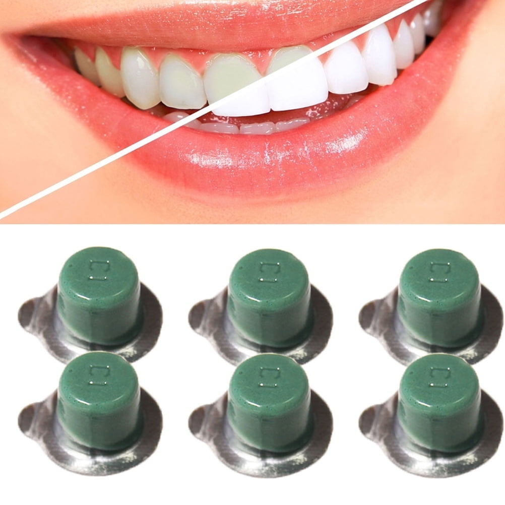 6Pcs Dental Tooth Polishing Paste Teeth Whitening Burnisher Polisher Whitener Tooth Polishing Paste