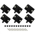 thumbnail image 1 of 6Pcs Door Led Switch for Closet Light,Normally Closed Cabinet Electrical Lamp Switches,for Pantry Black, 1 of 4