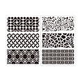 Project Bullet Point Template 6Pcs Drawing Stencil With Intricate Pattern For Journaling And Art ...