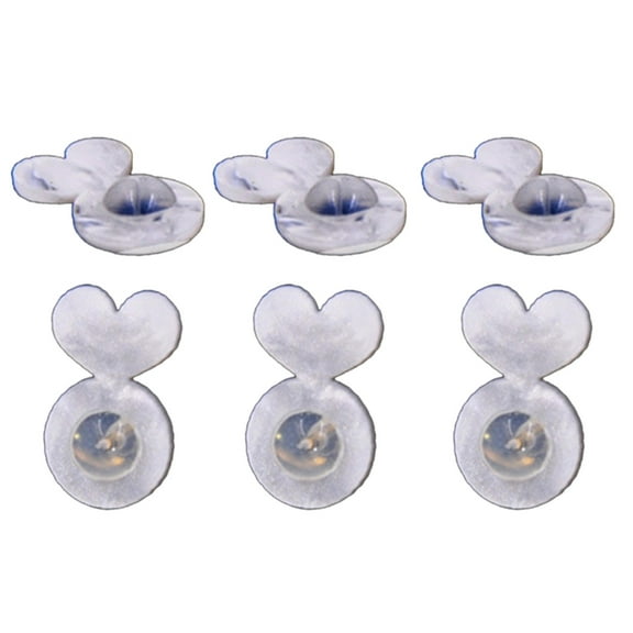 6Pcs Earring Backings for Droopy Ears Convenient Installation and Replacement