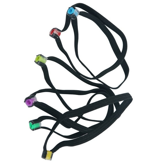 6Pcs Elastic Fishing Line Wire Leader for Outdoor Activity Tippet Spool Tenders Fishing Accessory Fishing Tippet Rings