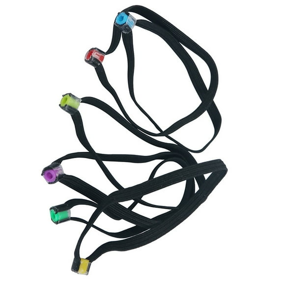 6Pcs Elastic Fishing Line Wire Leader for Outdoor Activity Tippet Spool Tenders Fishing Accessory Fishing Tippet Rings