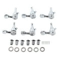 6Pcs Electric Guitar Tuning Peg with Lock Metal Accurate Tuning Guitar